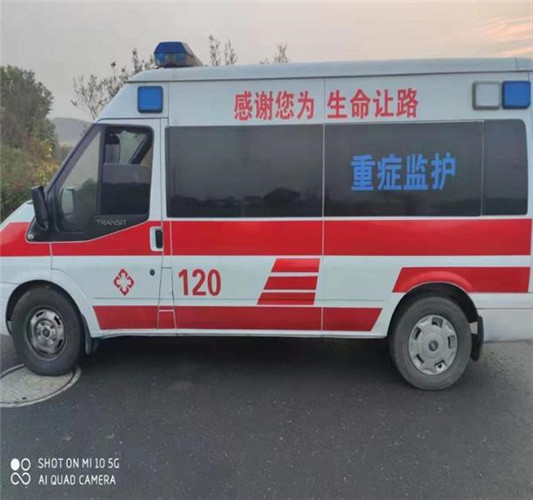 景德镇救护车出租服务案例3